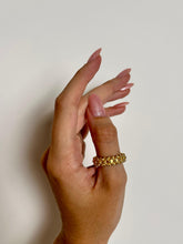 Anel Banhado a Ouro 18K