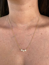 Colar Perola Banhado a Ouro 18K