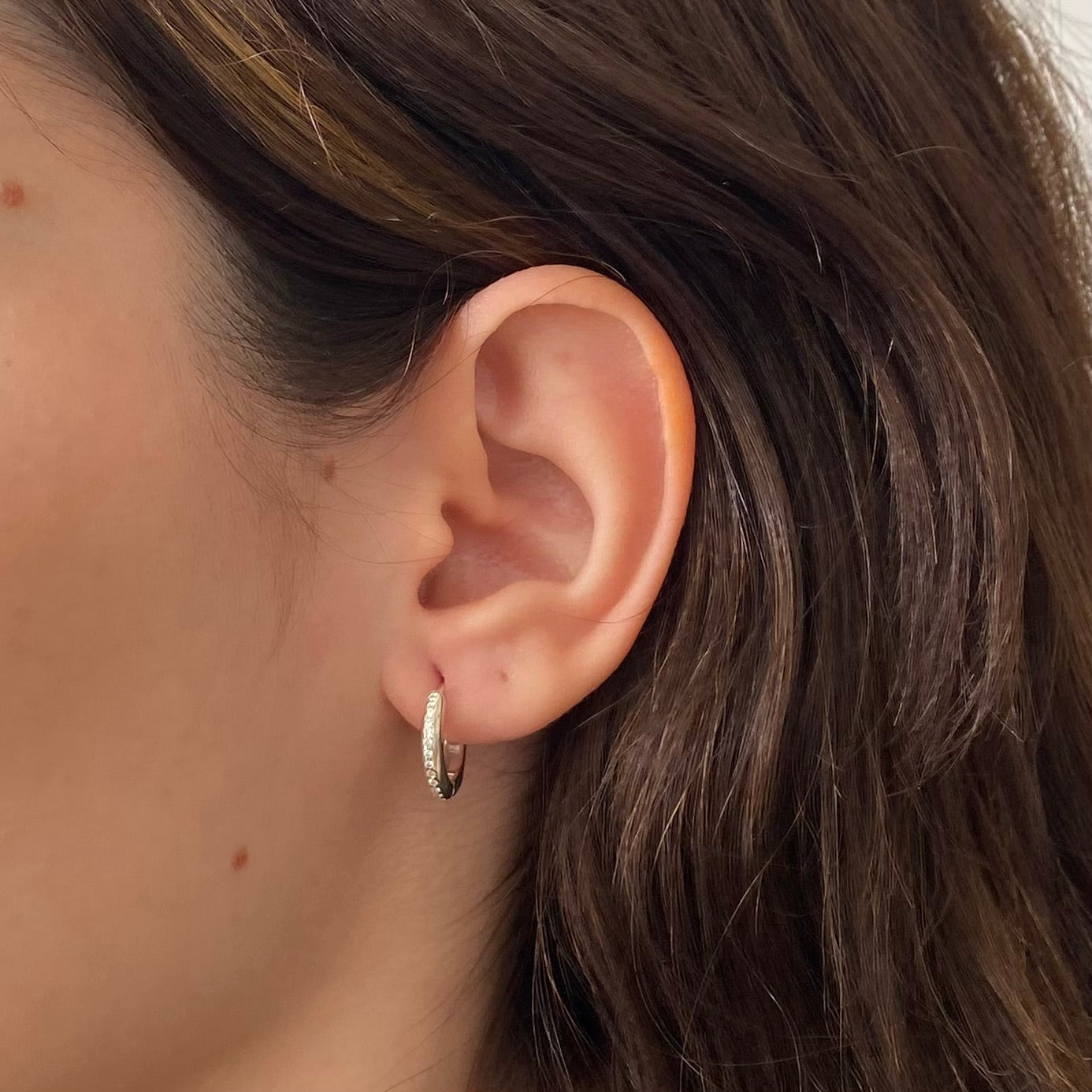 Brinco Argola Strass