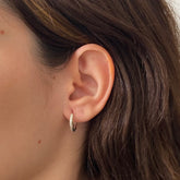 Brinco Argola Strass