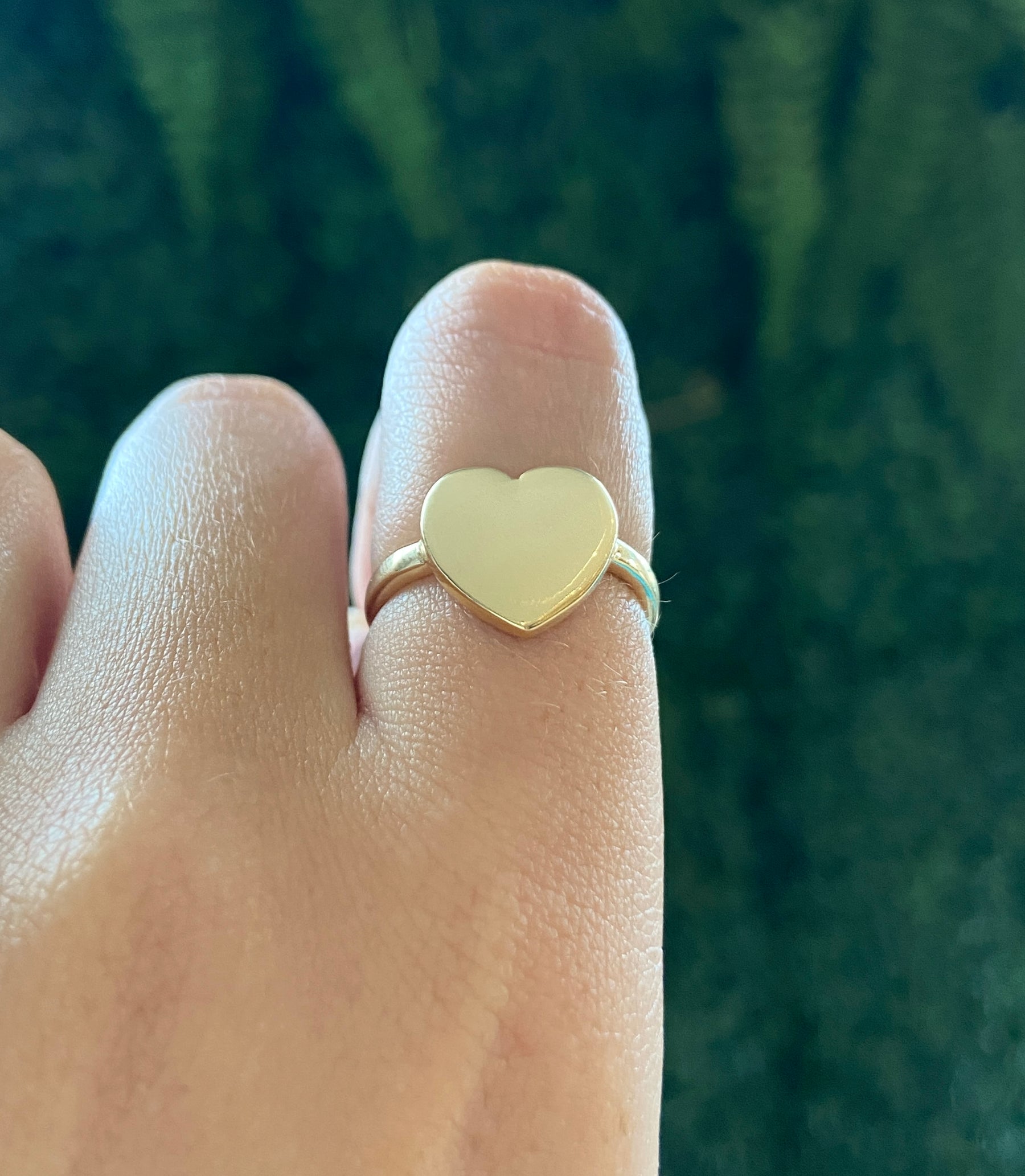 Anel Chapa Coração