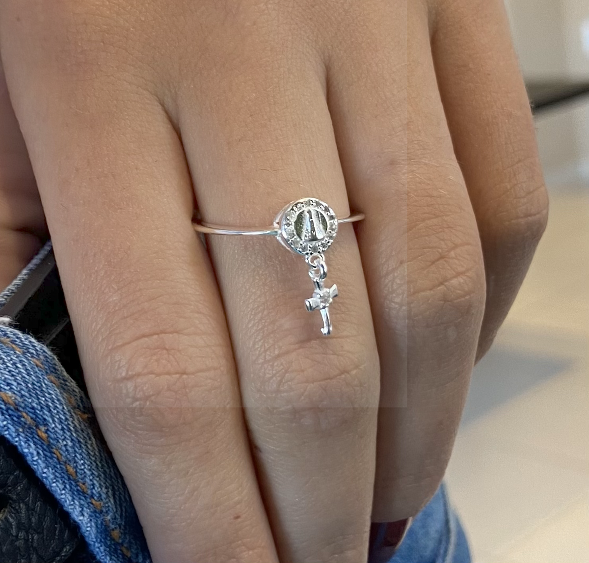 Anel Terço Nossa Senhora Aparecida