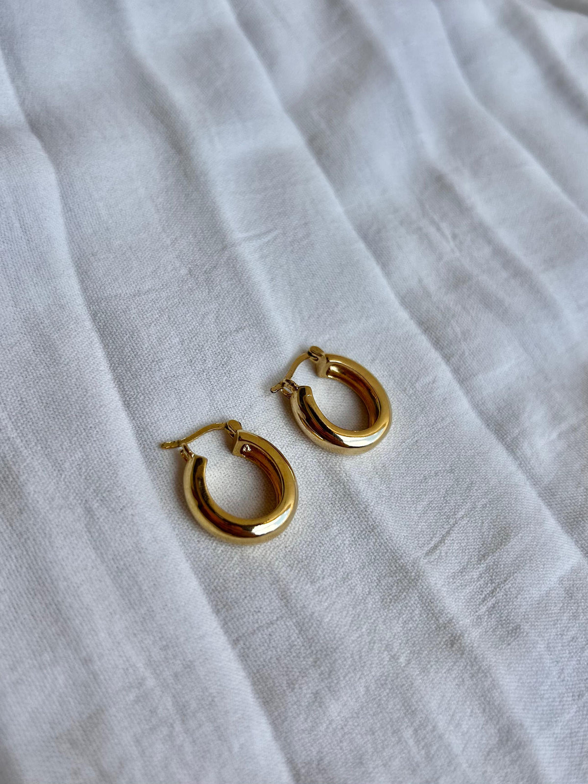 Brinco Argola Banhado a Ouro 18K