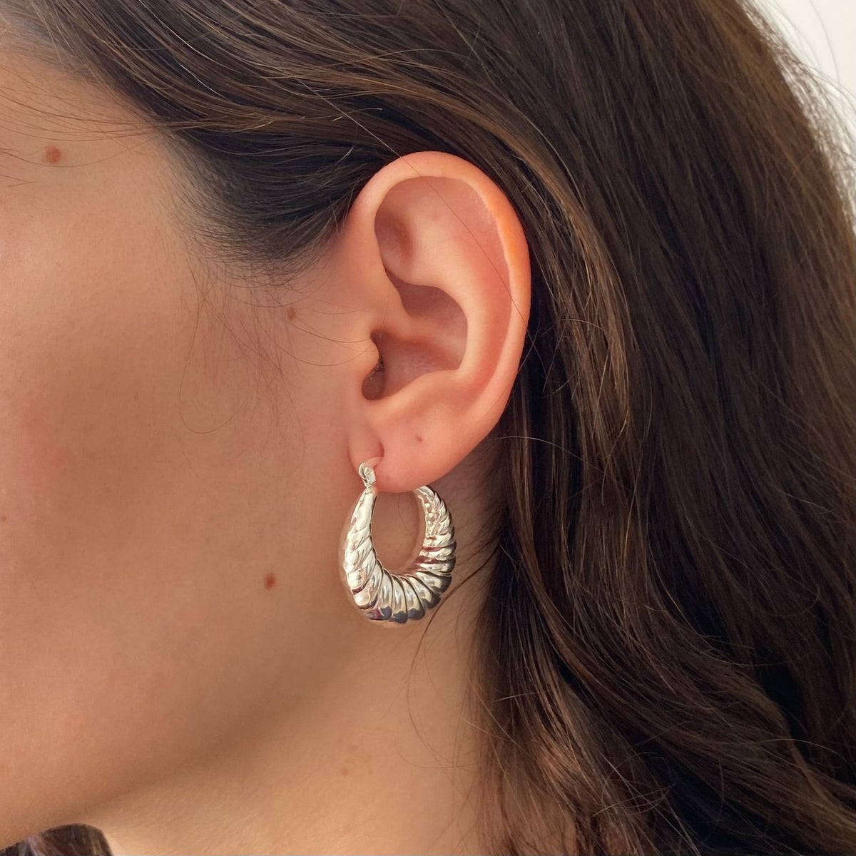 Brinco Argola Texturas