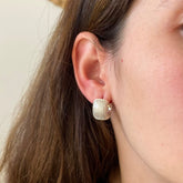 Brinco Argola Grossa Pedras